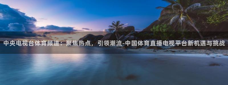 山猫体育篮球直播：中央电视台体育频道：聚焦热点，引领潮流-中国体育直播电视平台新机遇与挑战